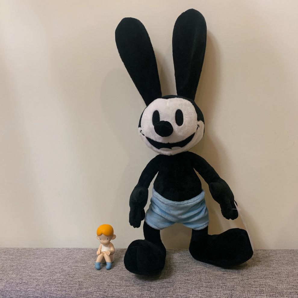 现货速发 奥斯华幸运兔米奇经典造型公仔vintage风日系中古物玩具毛绒