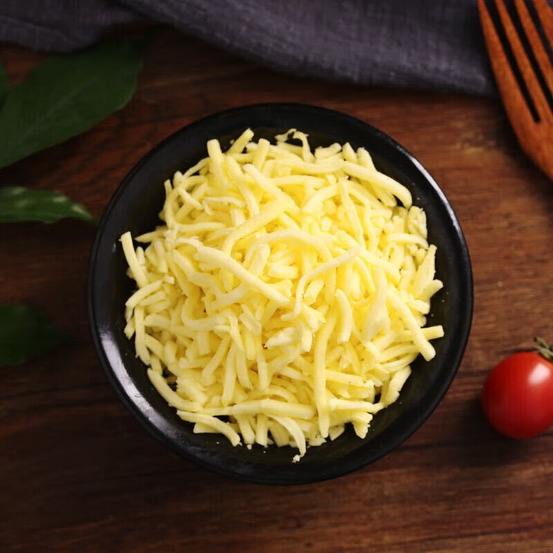 妙可蓝多马苏里拉芝士碎拉丝450g芝士125g原料拉丝芝士碎100g 芝士碎