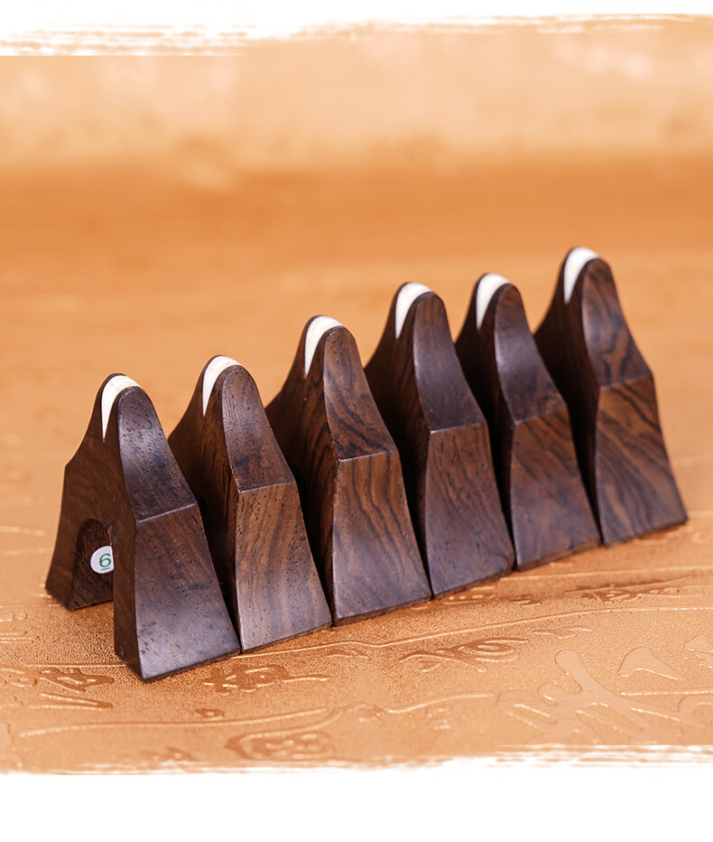 适用于古筝琴码单个筝码适用敦煌琴马码全套雁柱防滑码子送摆放示意图