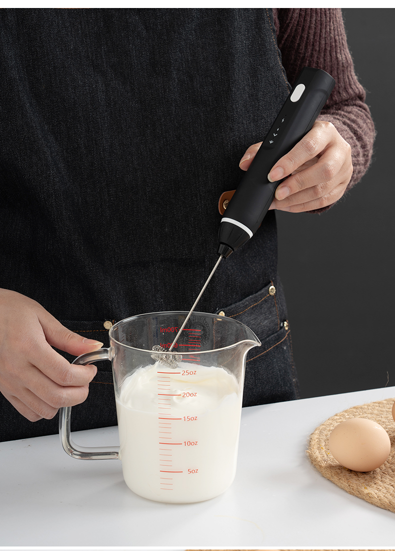 电动搅拌棒奶沫onlycook家用电动打蛋器迷你小型搅拌棒充电厨房奶油