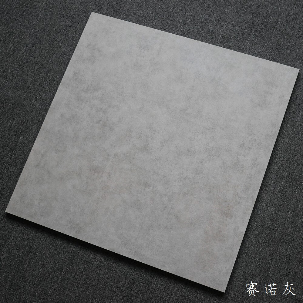微水泥灰色瓷砖600x600客厅地砖仿古砖800x800厨房卫生间哑光墙砖