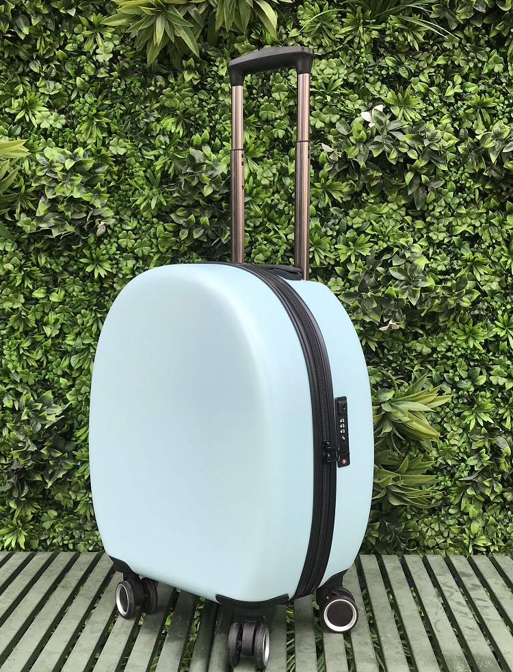 titan拉杆箱原单出口德国圆形拉杆箱轻便韩版旅行箱登机箱20寸马卡龙