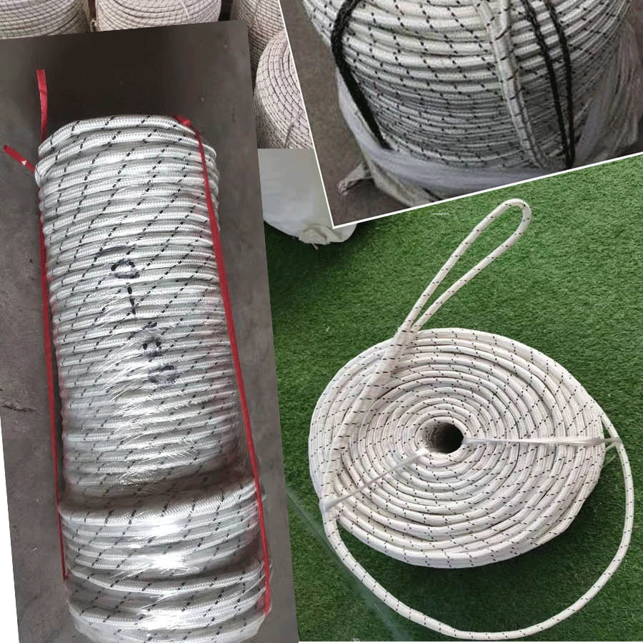 电力施工牵引绳杜邦丝电缆放线工具尼龙高空作业安全绳耐磨牵引线Φ