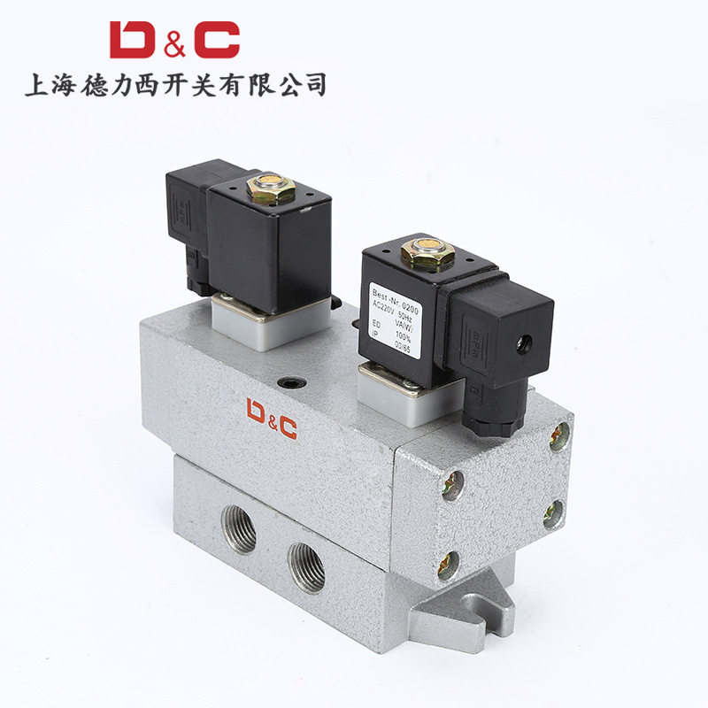 定制二位四通电磁阀k25d2h/k25dh-08/10/15/20/25老阀 双电控换向阀
