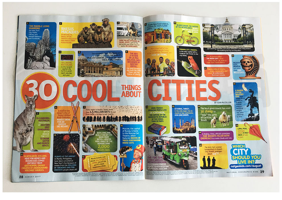 美国国家地理儿童版英文杂志2021年6月起订1年共10期英文版814岁杂志