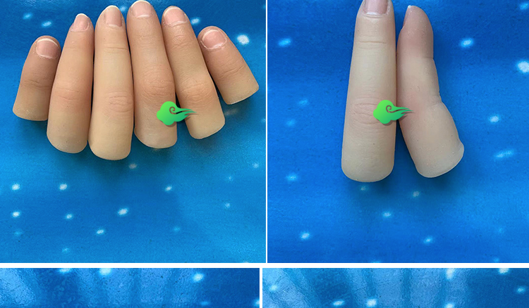 【升级新款】进口定制义指假肢仿真硅胶美容手指套残疾人逼真假手指套