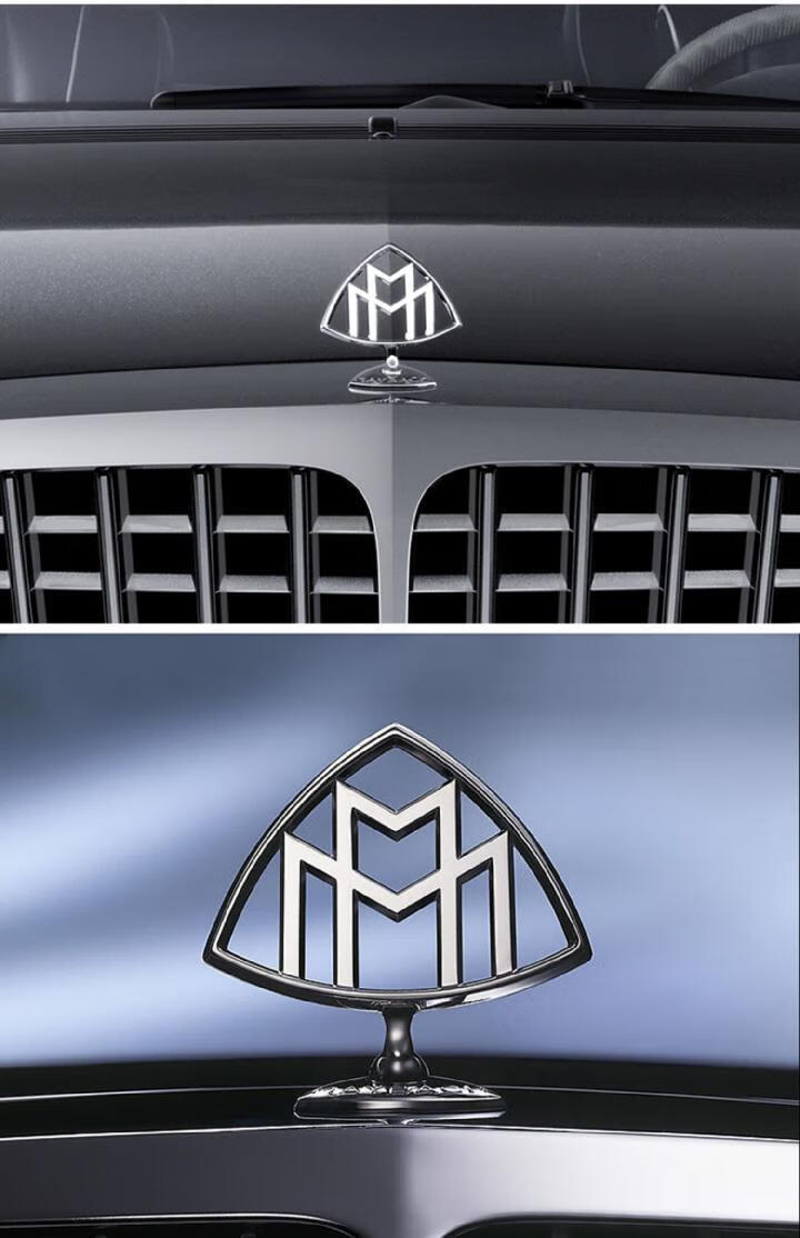 适用于奔驰迈巴赫车标s级400 s450 s680 gls480改装迈巴赫立标e级