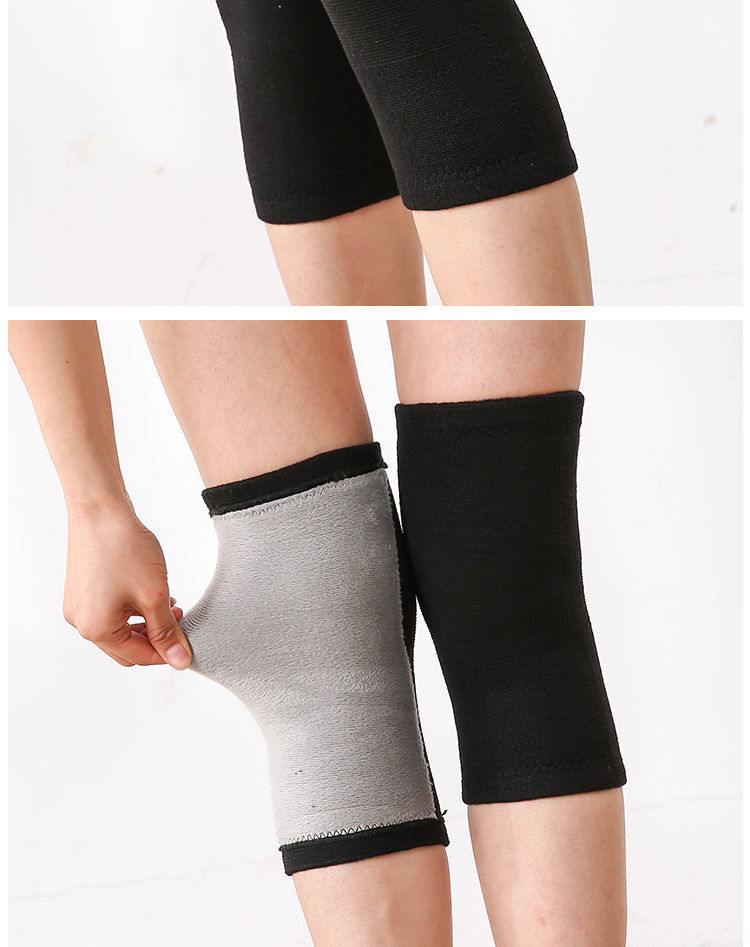 夏天护膝男 竹炭护膝夏季男女防寒保暖护膝套护腿关节运动健身跳舞