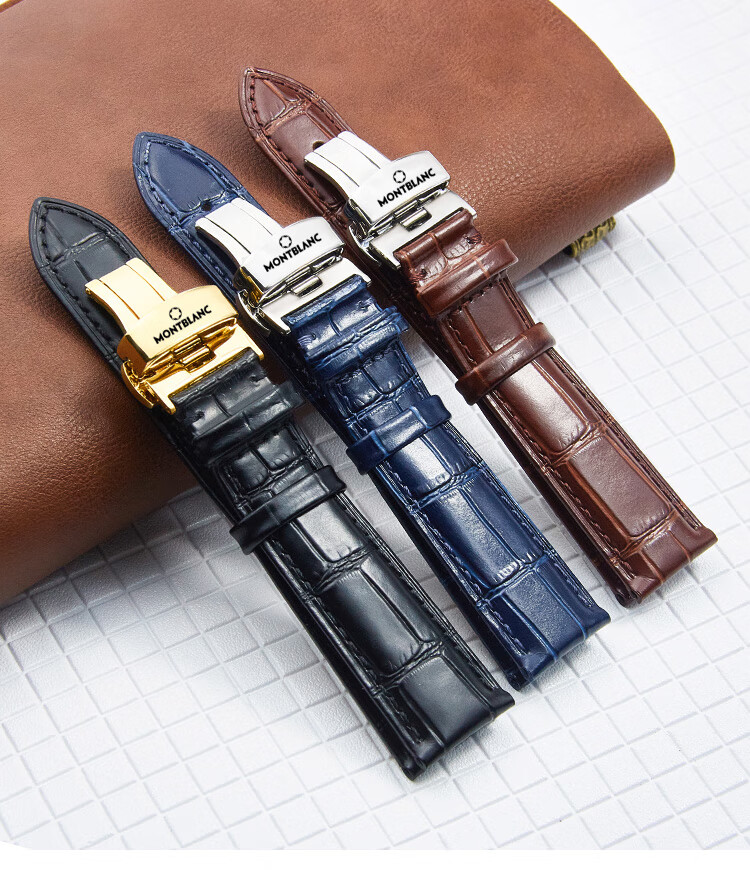 万宝龙手表表带原装万宝龙表带原装宝曦传统4810时光行者1858男女