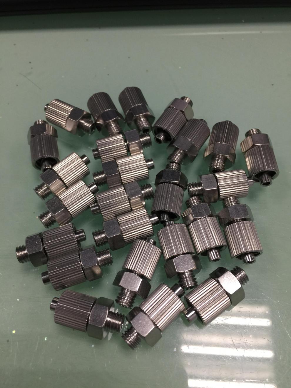 金属加工 金属加工配件 轩之准 不锈钢鲁尔接头m5,m6,m8,m10,g1/8三轴