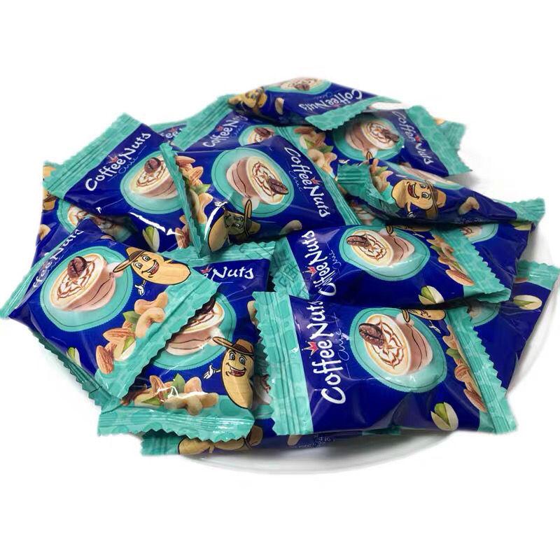 5折零食鹰派咖啡果仁酥心糖500g散装糖果年货结婚喜糖 500g*2袋咖啡酥