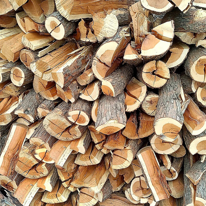 壁炉火炉枣木柴火户外野炊露营干柴原木篝火木头烧火木材果枣木柴 20