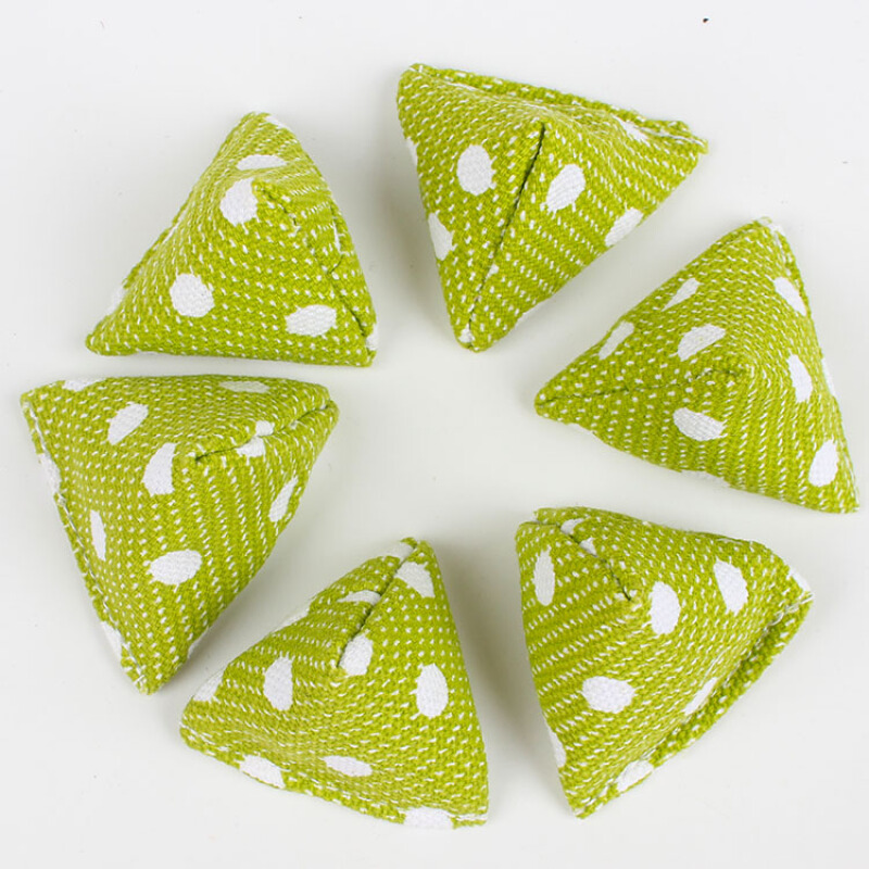 儿童三角形小沙包幼儿园抓石子小学生子游戏玩具儿童三角形小沙包幼儿