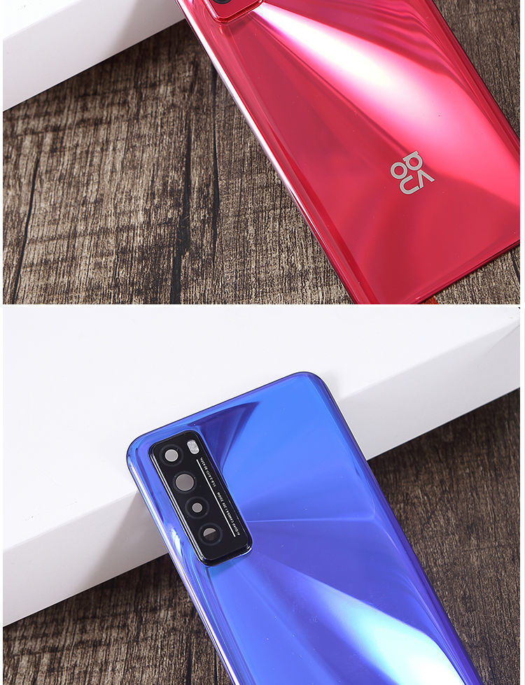 彩岸适用于华为nova7玻璃后盖7pro电池后壳背壳nova7se玻璃后屏7se