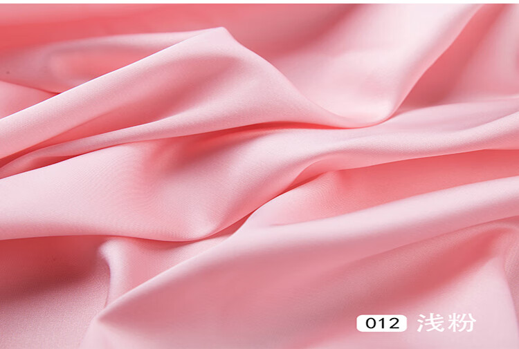 弹力缎面雪纺布料丝绸布绸缎布连衣裙衬衫上衣礼服装仿真丝面料塔兰特