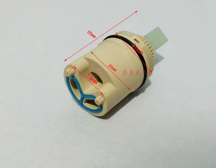 万海阀芯waihai淋浴水龙头切换分水阀三档开关芯22 24 25 26直径 25mm