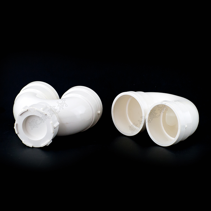 pvc50管u型弯头 大s型弯头 带检u型弯 循环水弯头 排水管配件 50u型