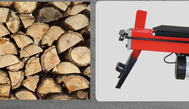 劈柴神器小型劈材神器劈柴机家用农村电动液压破柴机劈木机木头分裂器