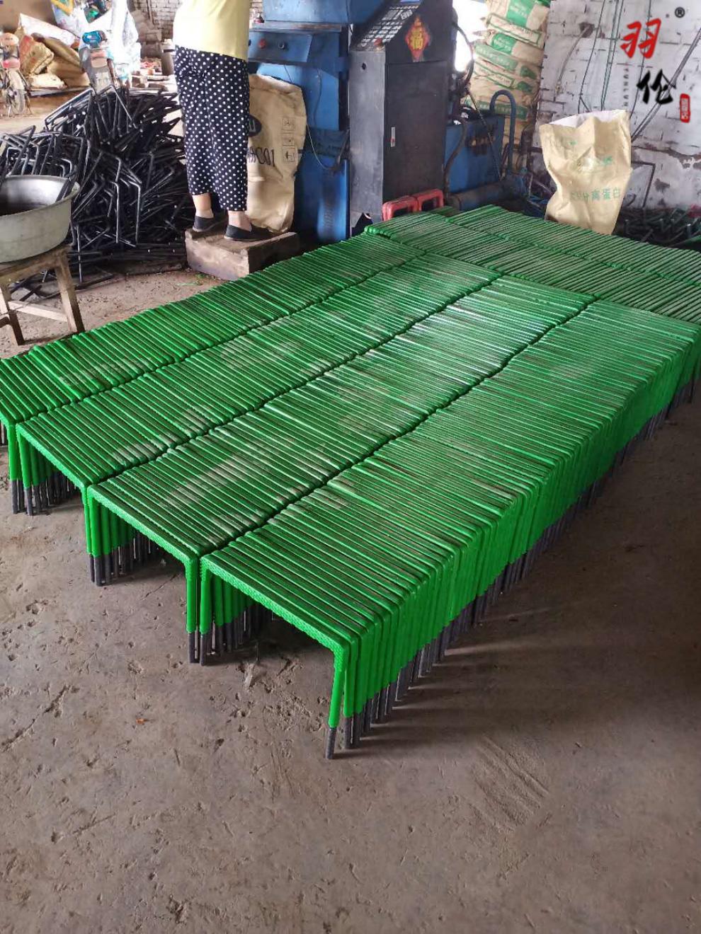 塑钢爬梯踏步检查井爬梯市政下水道污水窑井爬梯弯头预埋包塑爬梯 12*