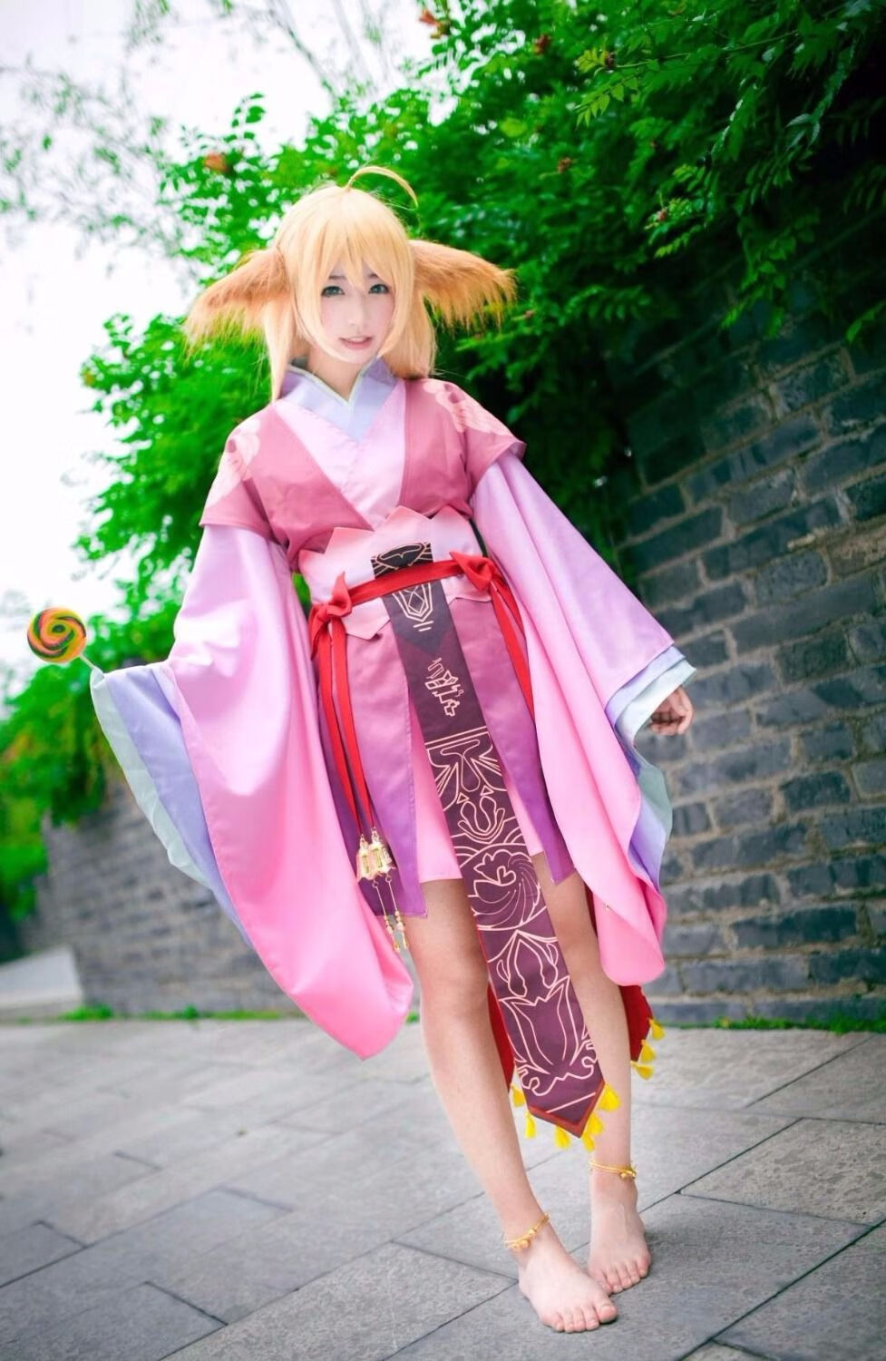 cosplay服装女汉服动漫现货漫展表演定制苏苏衣服全套脚链耳朵发饰xs