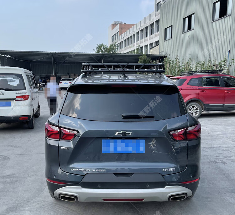 适用于雪佛兰开拓者行李架适配改装免横杆无损安装载重车顶框行李货架