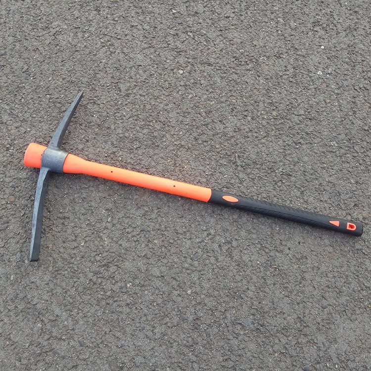 锻打十字镐洋镐锄头扁尖钢镐双尖钢镐园林农用工具建筑工具 3.