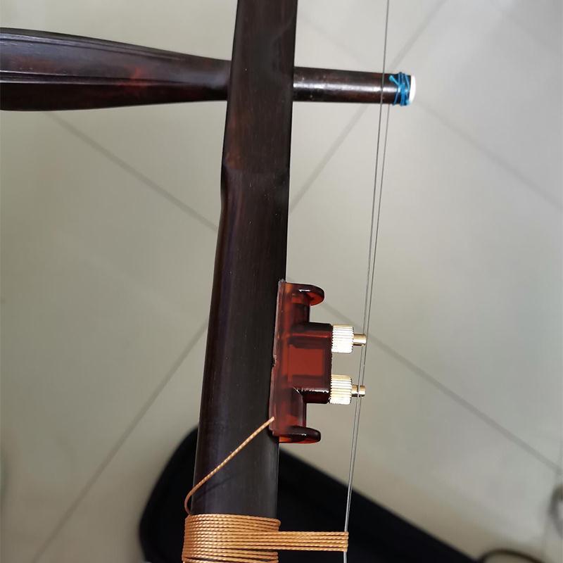 纯铜二胡通用配件微调器不伤弦不勾弓毛表演调音器精准调音校音器