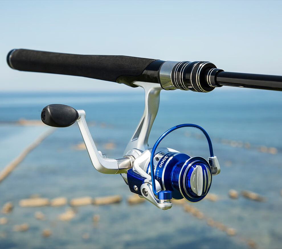 光威(gw) 路亚竿套装短节路亚ml调直柄单竿纺车轮水滴轮路亚杆钓鲈鱼