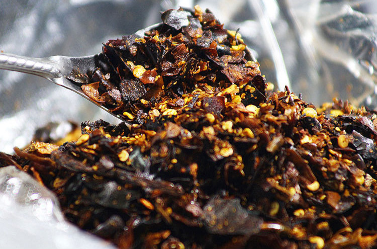 重庆涪陵特产胡辣壳粉火炒粗块状糊辣壳500g装 500g装【图片 价格 品