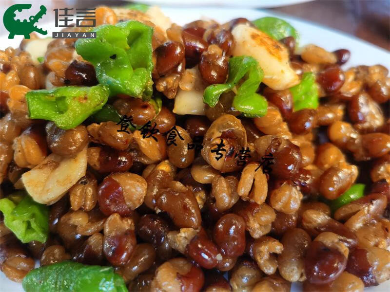 湖北监利特产油盐豌豆天门恩施特色小吃仙桃农家自制蚕豆下酒菜【图片