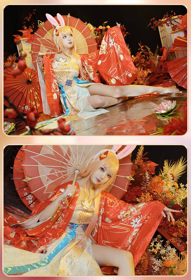 公孙离cos服惊鸿舞古装汉服阿离王者伞荣耀古风cosplay服装女全套