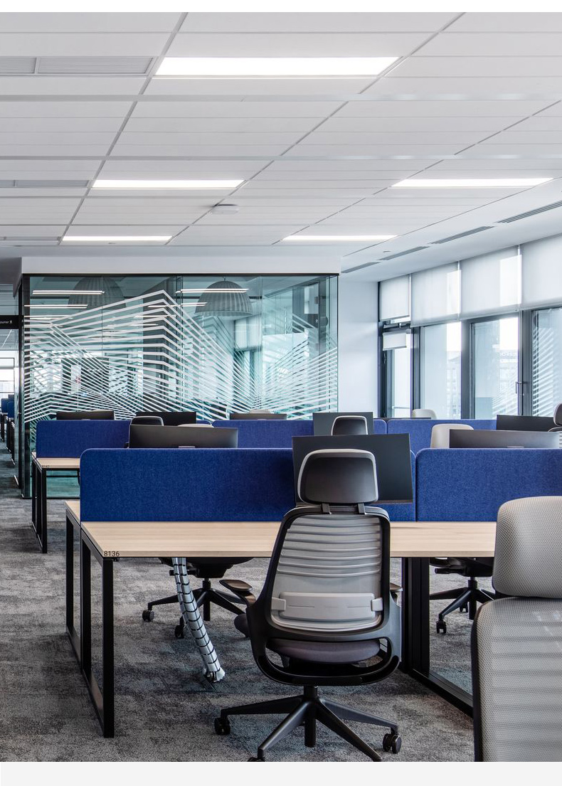 朗橘 弹簧嵌入式平板灯会议室走廊过道办公室暗装led长条灯 嵌入式薄