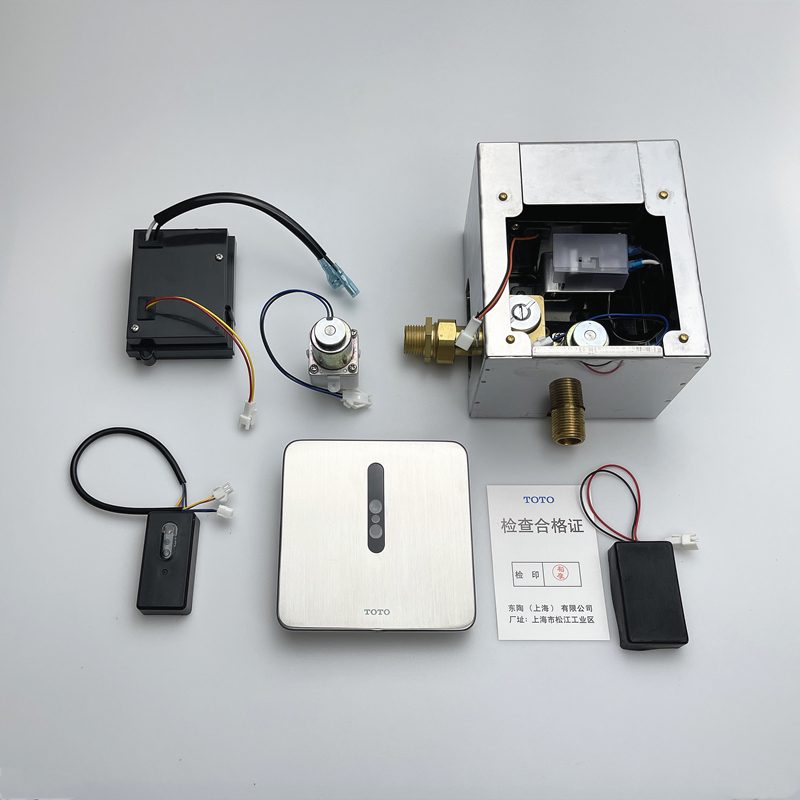 toto小便斗感应器due114/113/115upk/upe暗装配件冲洗阀du106upa due