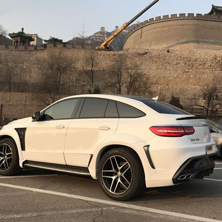 适用于英罗-适用于16-18奔驰glecoupe轿跑suv尾翼 gle43 320 400 450