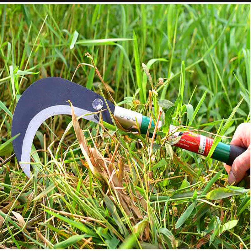 弯刀农用镰刀割草刀除草刀割水草割稻割小麦割玉米割菜钓鱼除草工具奔