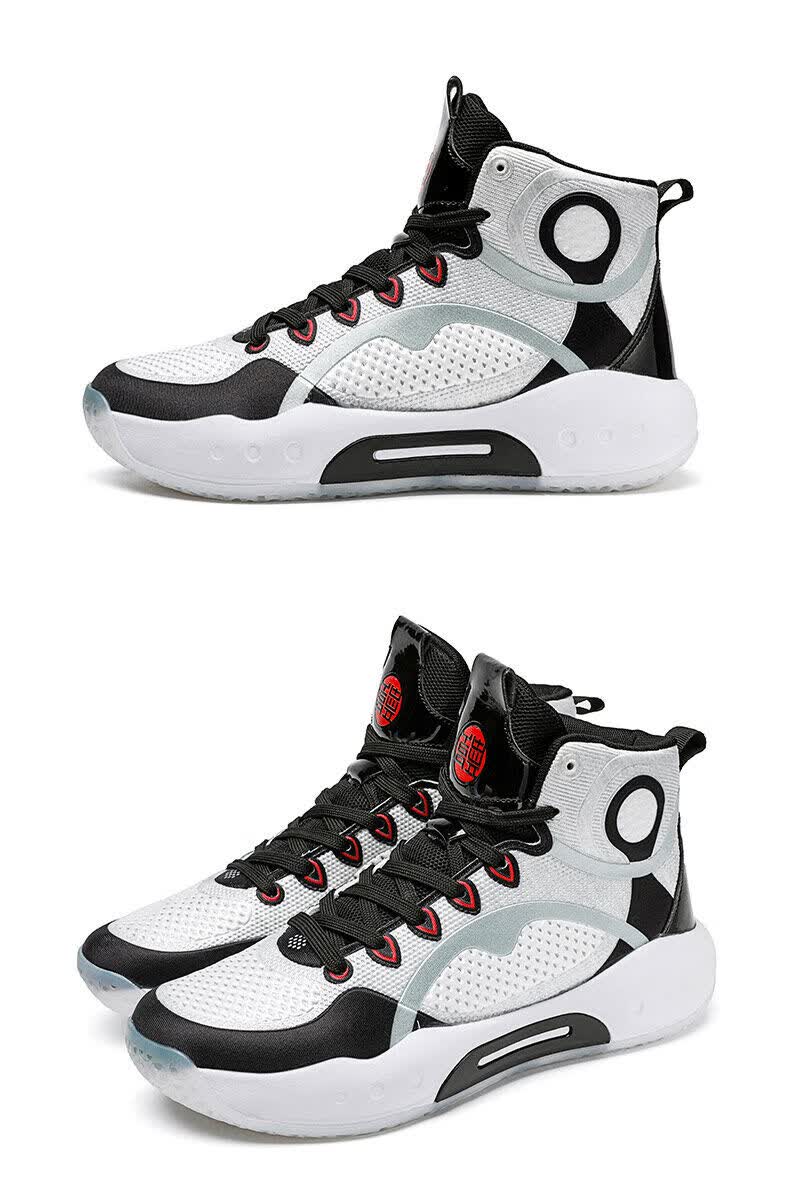 鳄鱼恤crocodile春夏新款篮球鞋透气防滑耐磨青少年休闲鞋男时尚跑鞋