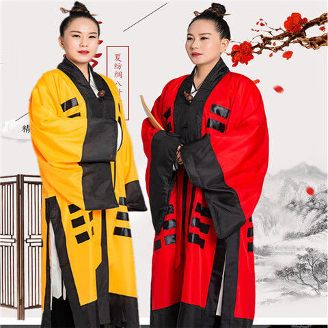 营适(yingshi)道士服装道教法器道服法衣道袍太极八卦经衣黄林正英