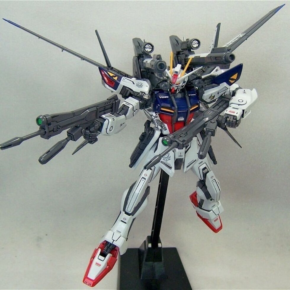 萬代(bandai)高高mg1:100強襲e iwsp全裝備008拼裝高達模型玩具帶支架