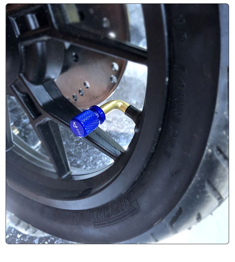 仓梵电动车n1sumu1dfousngtbog系改装气嘴盖ms气门芯帽绿色