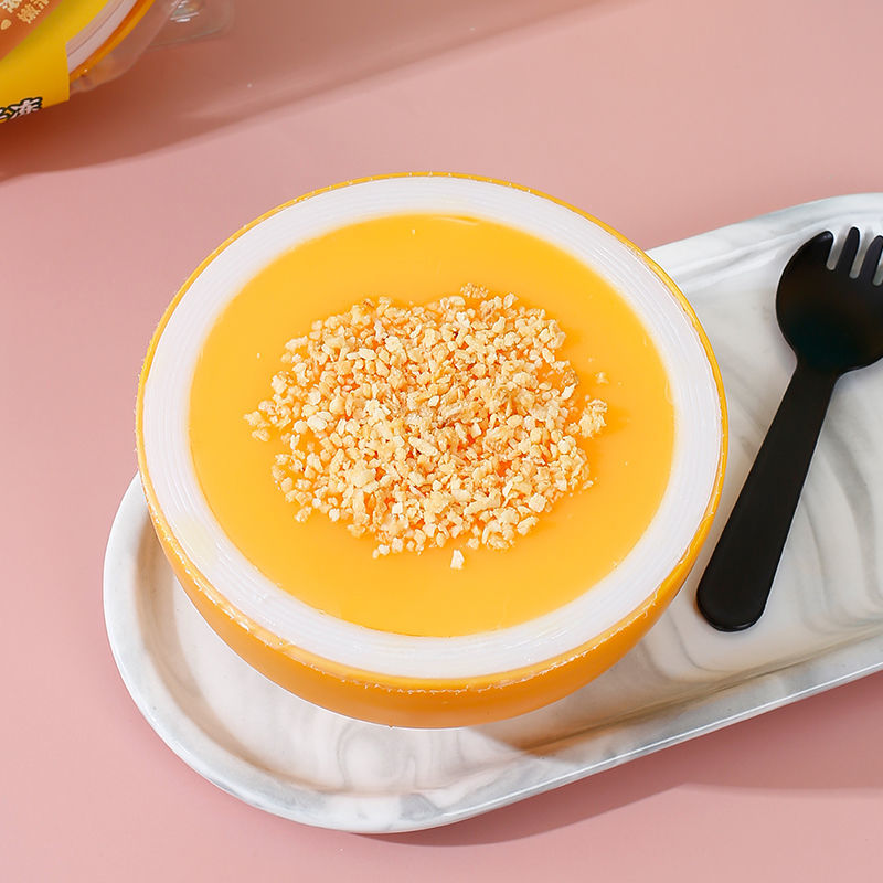 椰子冻大碗装305g网红海南椰子味果味果冻即食甜品布丁椰奶粒 芒果味