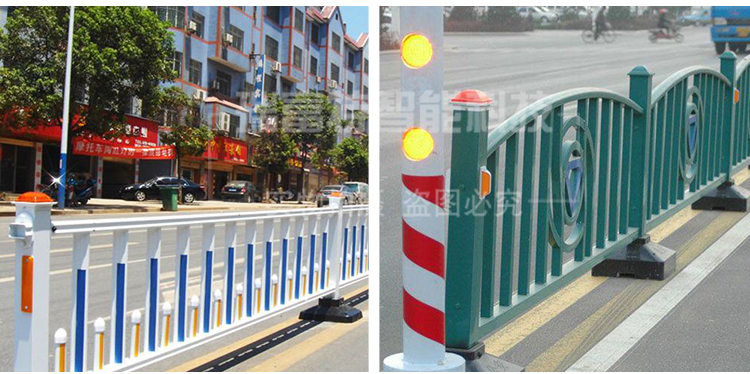 京拜太阳能警示灯80太阳能立柱帽灯防水安全护栏灯围栏发光警示100100