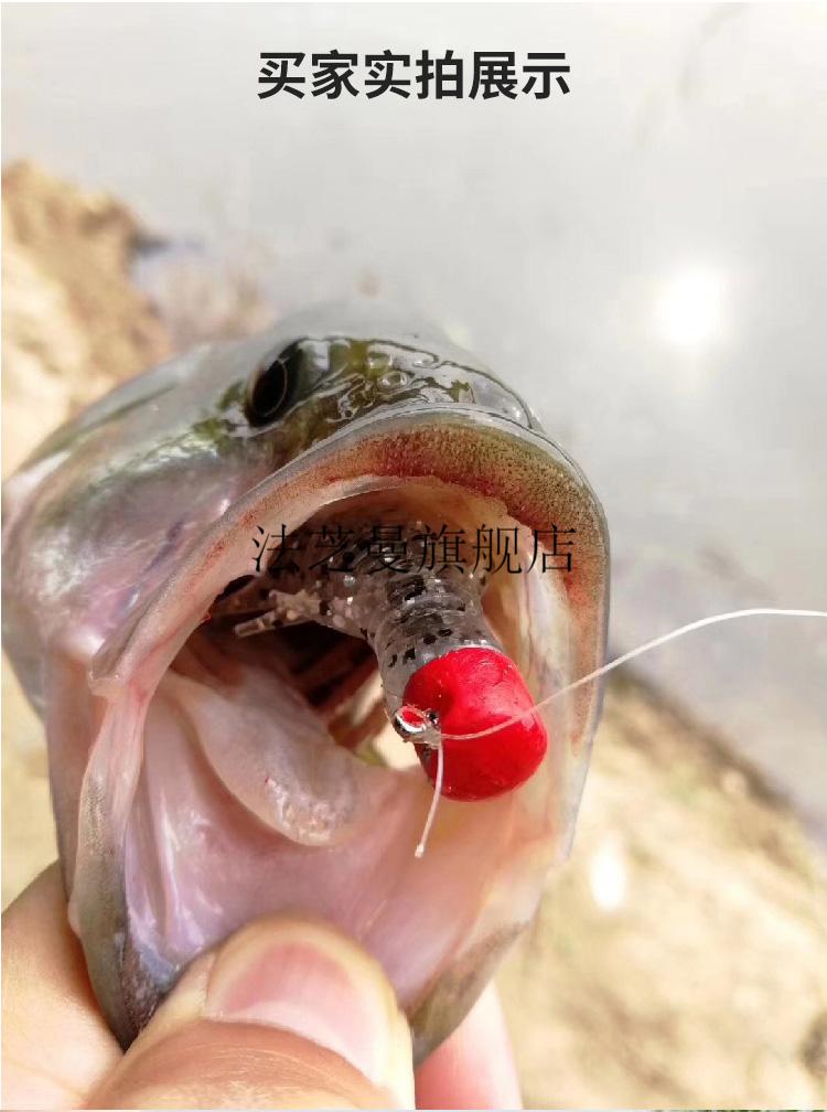 铅头钩路亚钩三平路亚lsp内德铅头钩防挂底黑坑加强锋利软虫软饵路亚