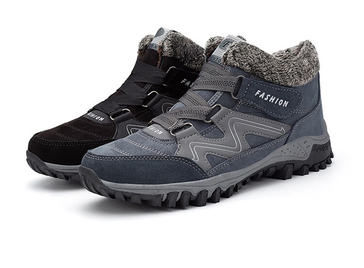 耐克nike大码增高情侣雪地靴 冬季加绒保暖男女户外 棉鞋中帮运动棉鞋