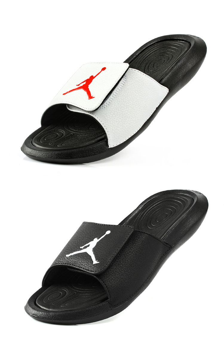 aj飞人拖鞋夏季aj拖鞋男情侣乔6飞人拖鞋外穿魔术贴运动防滑网红潮流