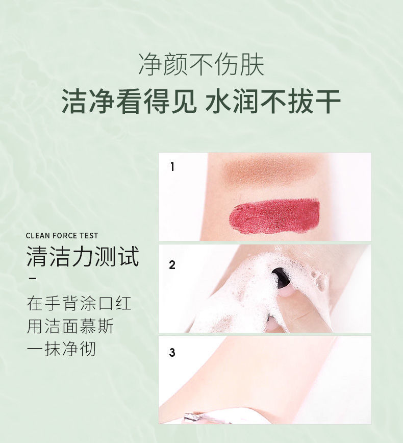碧素堂（BISUTANG） 氨基酸山茶花洁面慕斯敏感肌可用绵密清肌洁面泡沫控油洁净 山茶花洁面慕斯1瓶
