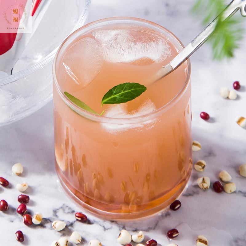 寿全斋红豆薏仁水薏米水饮料薏仁茶爱克林发字包装200ml12袋箱十二袋