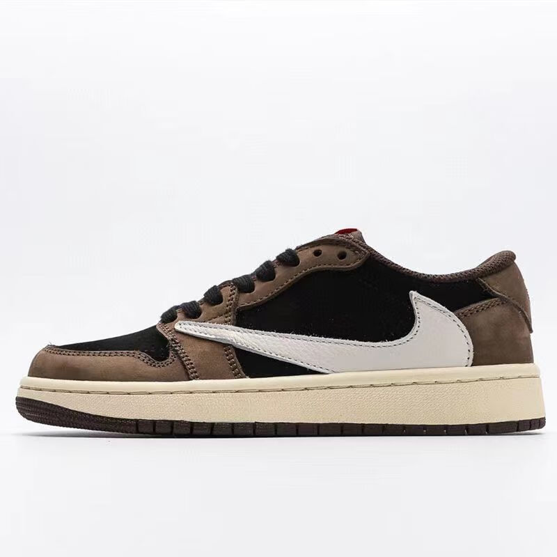 【官方旗舰】aj 纯原 low低帮板鞋白棕色3.