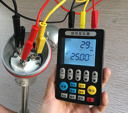 恩莱标准信号源发生器恩莱电流压力温度模拟量手持式过程校验仪热工