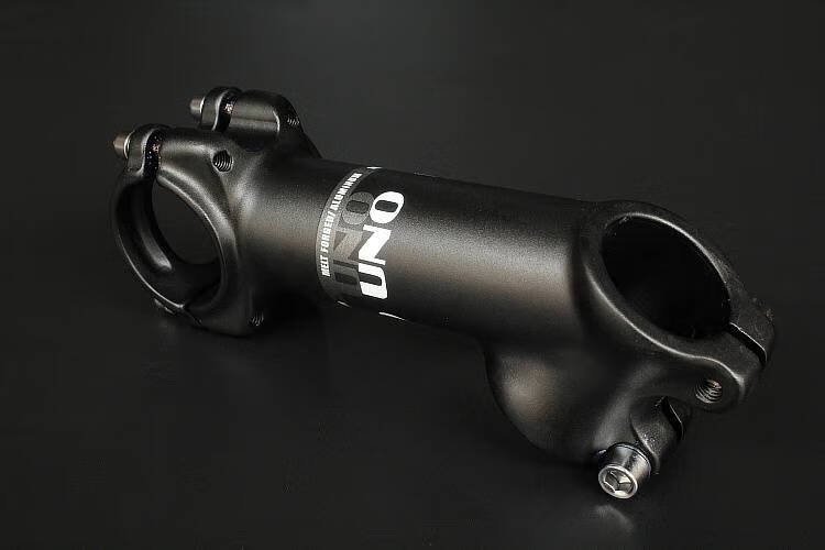 uno山地公路自行车把立正负35度254立管318口径增高器改装车把砂黑印