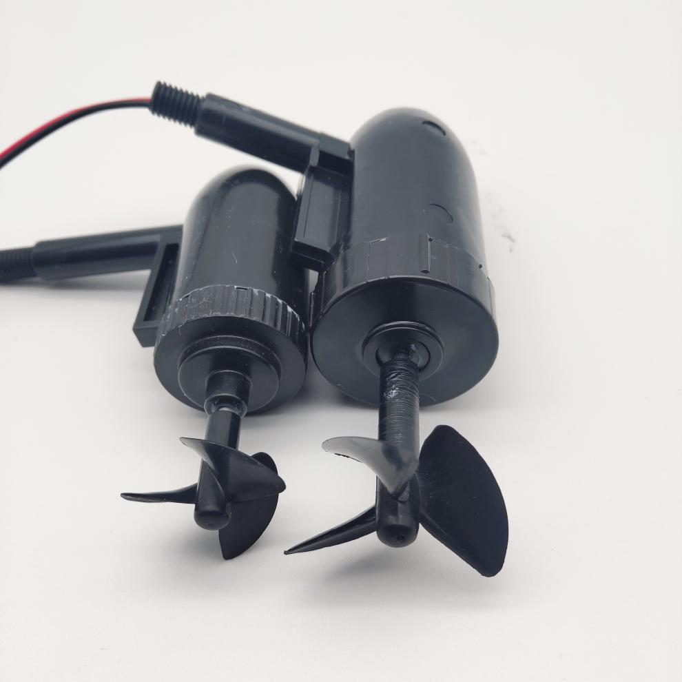 水下电机控打窝船电机螺旋桨马达叶片电机水下推进器配定制真友黑色
